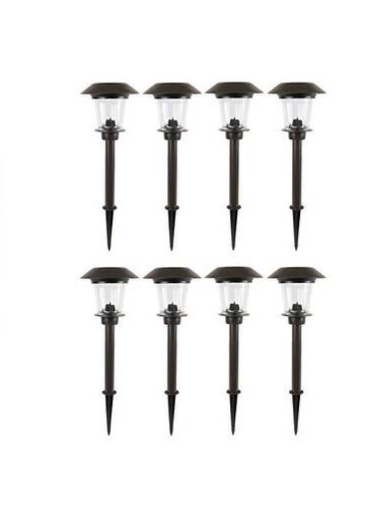 8-Waterproof-Smartyard-Solar-LED-Large-Outdoor-Pathway-Lights--Bronze