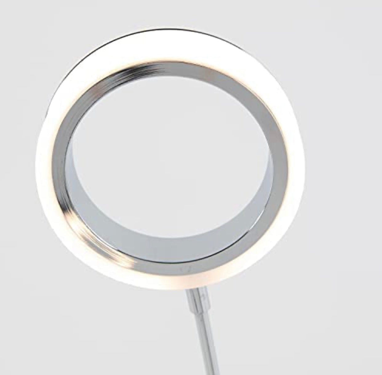 Artika Optical LED Integrated Floor Lamp Light Fixture, Chrome - Outdoor Solar Outlet