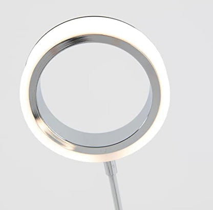 Artika Optical LED Integrated Floor Lamp Light Fixture, Chrome - Outdoor Solar Outlet