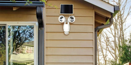 Berkley Jensen 800-Lumen Solar Security Light - Outdoor Solar Outlet