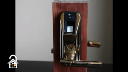 BIOLOCK 333 Biometric Fingerprint Entry Lever Door Lock - Outdoor Solar Outlet
