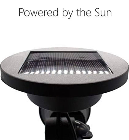 Davinci Solar Spotlights - Premium Aluminum Outdoor Spot Light for Landscape Wall, or Garden Lighting - Bright Warm White LED, Solar Powered, Wireless (2 pack) - Outdoor Solar Outlet