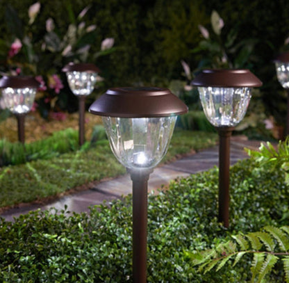 Energizer 10 Pack Solar Pathway LED Lights Outdoor-15 Lumen - Outdoor Solar Outlet