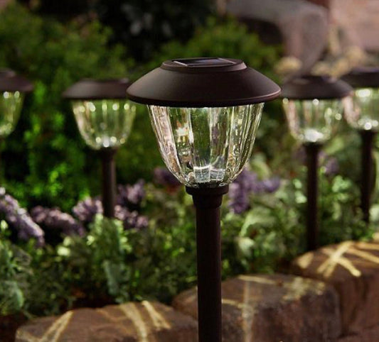 Energizer 10 Pack Solar Pathway LED Lights Outdoor-15 Lumen - Outdoor Solar Outlet
