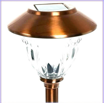 Energizer 10 Pack Solar Pathway LED Lights Outdoor ( Copper ) - Outdoor Solar Outlet