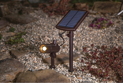 Energizer 100 Lumen Solar LED Spot/Flood Light with Pole (2 Piece) - Outdoor Solar Outlet