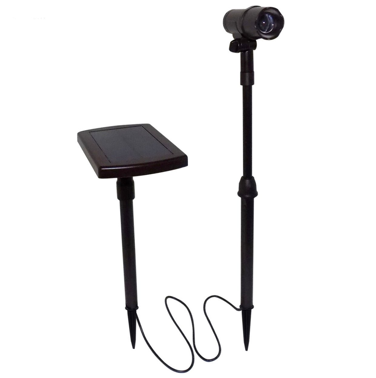 Energizer 100 Lumen Solar LED Spot/Flood Light with Pole (2 Piece) - Outdoor Solar Outlet