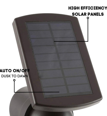 Energizer 2 Pack Spot Light Solar 45-Lumen Metal Outdoor Waterproof LED Landscape - Outdoor Solar Outlet