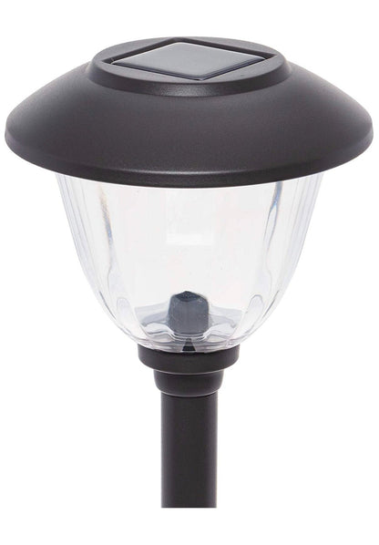 Energizer 8 Pack Solar Pathway LED Lights Outdoor-Stainless Steel ( Gunmetal ) - Outdoor Solar Outlet