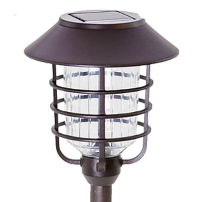 Energizer Grill Solar LED Pathway Lights - Oil-rubbed Bronze 4 Pack - Outdoor Solar Outlet