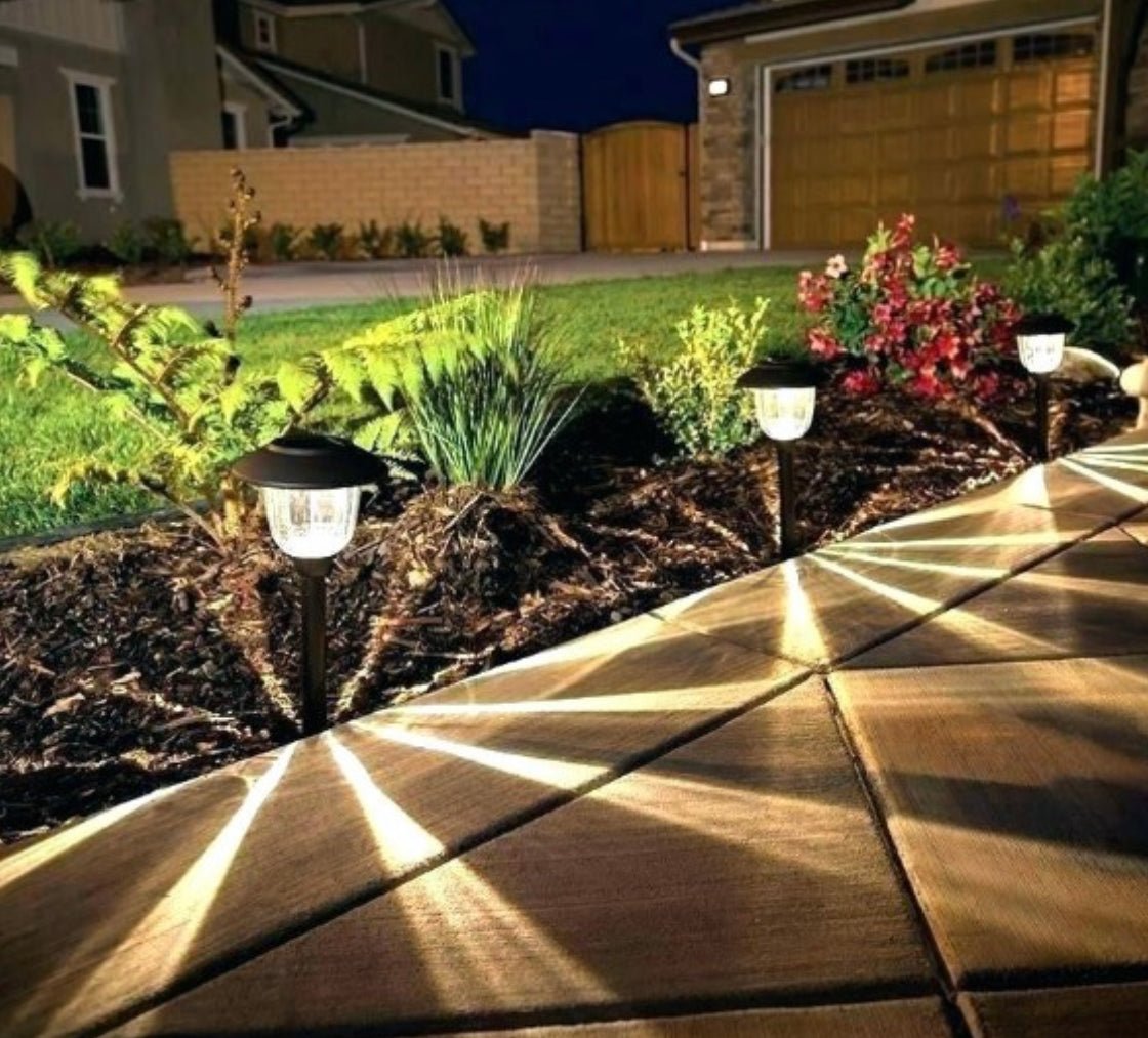 Energizer LED Solar Pathway Lights New Model , 8-pack Powered By Energizer - Outdoor Solar Outlet