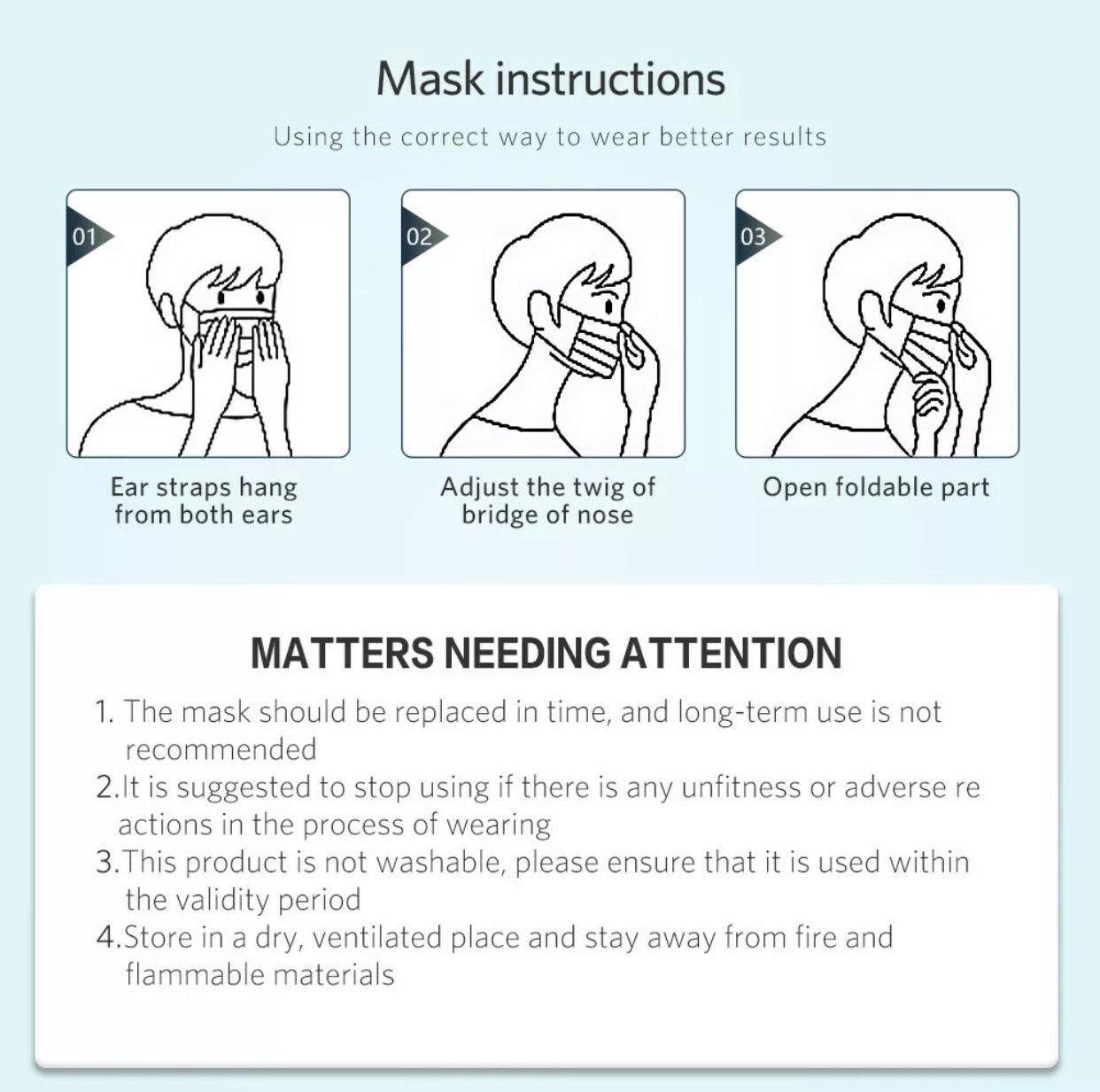 FDA Approved Protective Face Mask 3-Layers 50/100/200pcs - Outdoor Solar Outlet