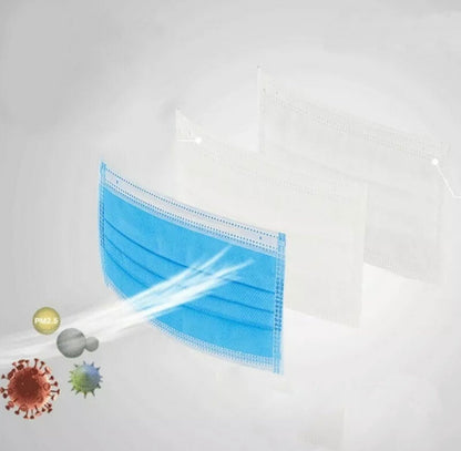 FDA Approved Protective Face Mask 3-Layers 50/100/200pcs - Outdoor Solar Outlet
