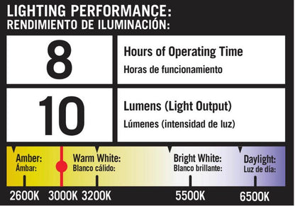 Hampton Bay Solar Pathway Light LED Landscape 10 Lumens Bronze (8-Pack) - Outdoor Solar Outlet