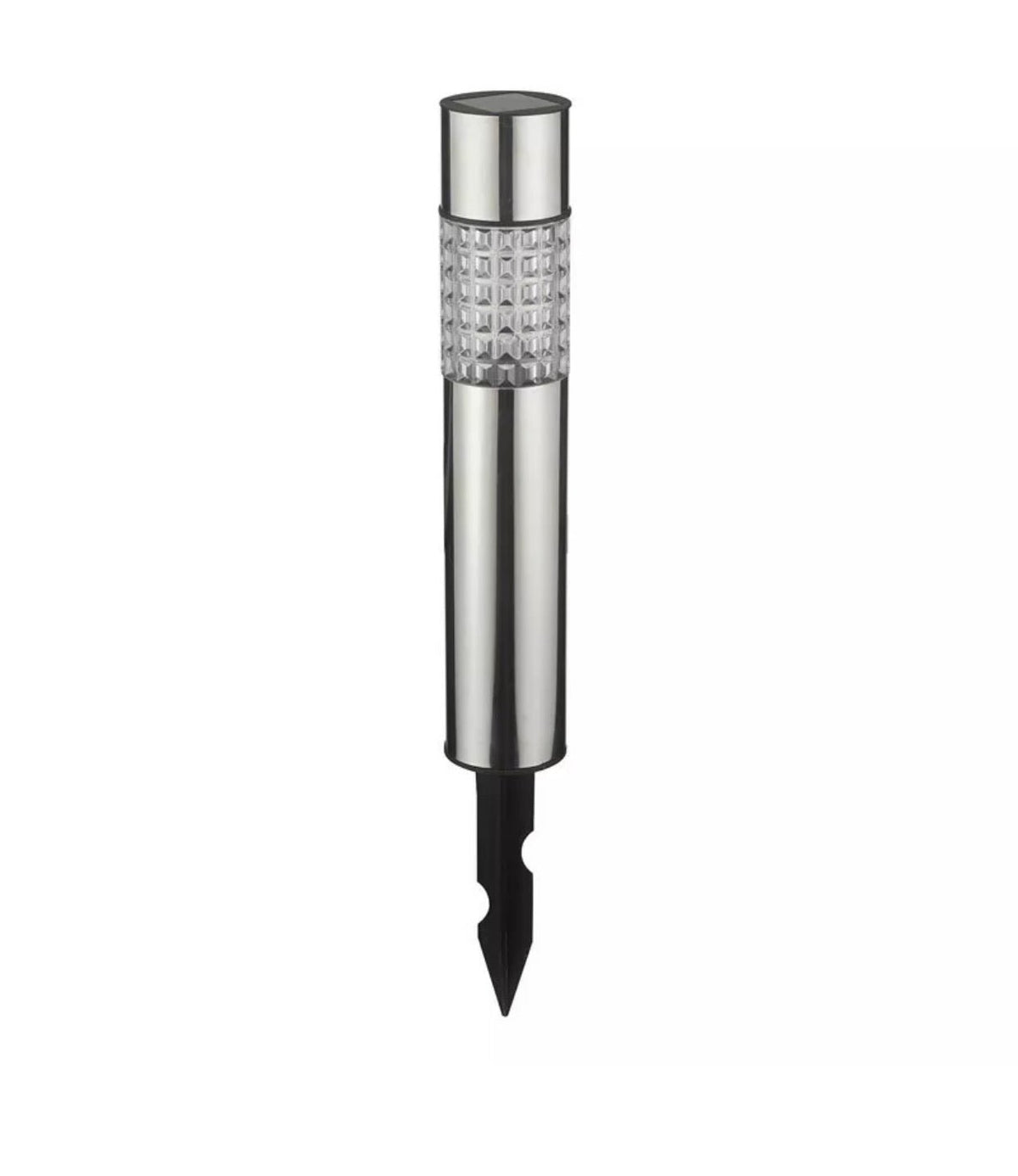 High End Modern Stainless Steel Solar Powered LED Bollard Pathway Light -15 Pack - Outdoor Solar Outlet