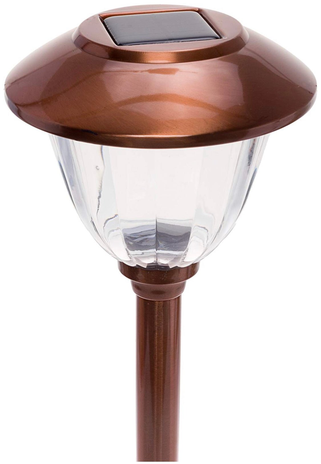 High-End Solar LED Pathway Lights Glass And Stainless Steel (10-Pack) - Outdoor Solar Outlet
