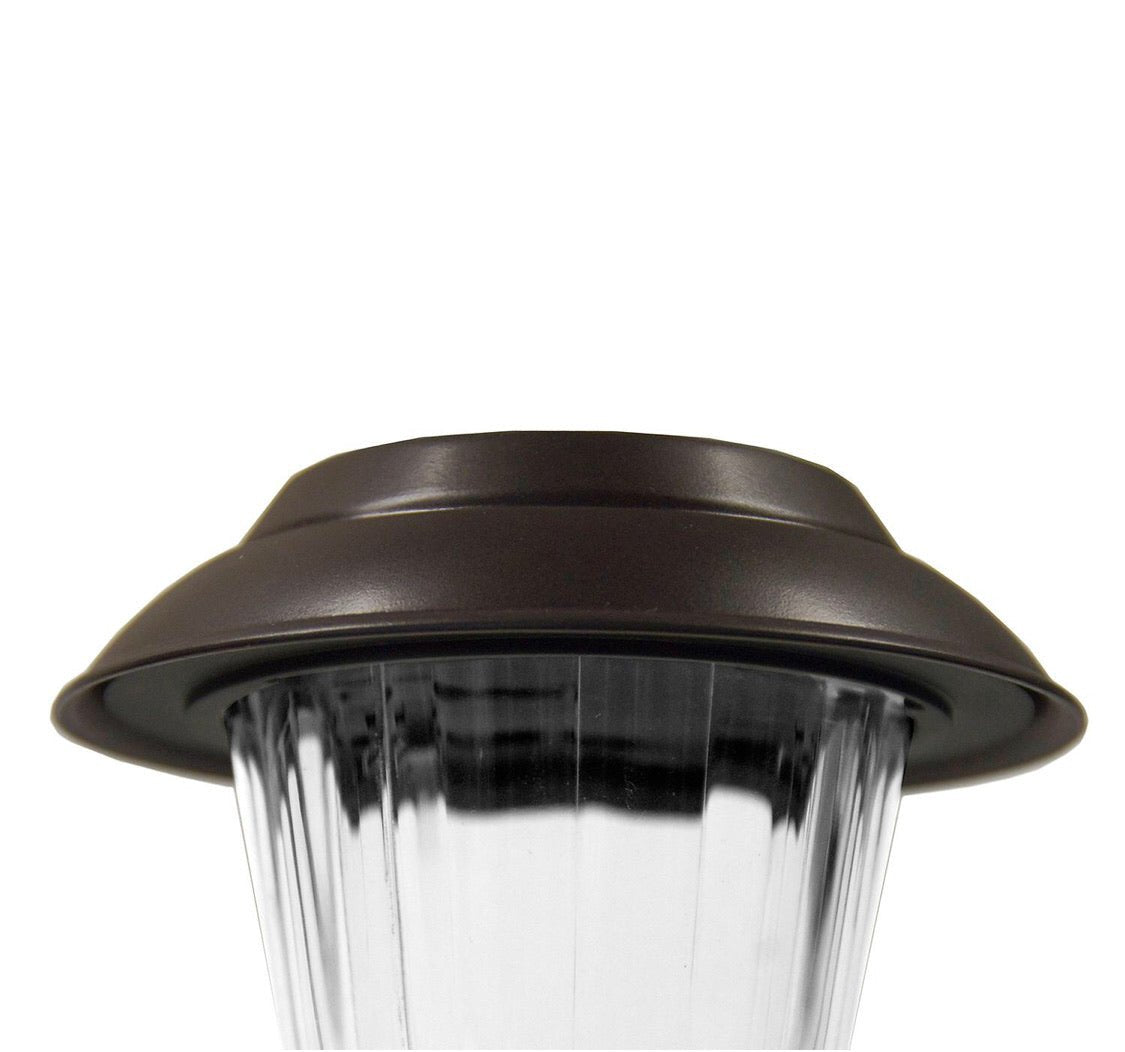 High-End Solar LED Pathway Lights Glass And Stainless Steel (10-Pack) - Outdoor Solar Outlet