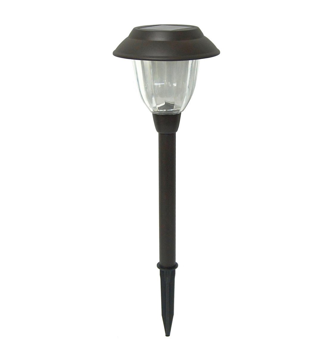 High-End Solar LED Pathway Lights Glass And Stainless Steel (10-Pack) - Outdoor Solar Outlet