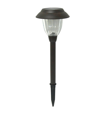 High-End Solar LED Pathway Lights Glass And Stainless Steel (10-Pack) - Outdoor Solar Outlet