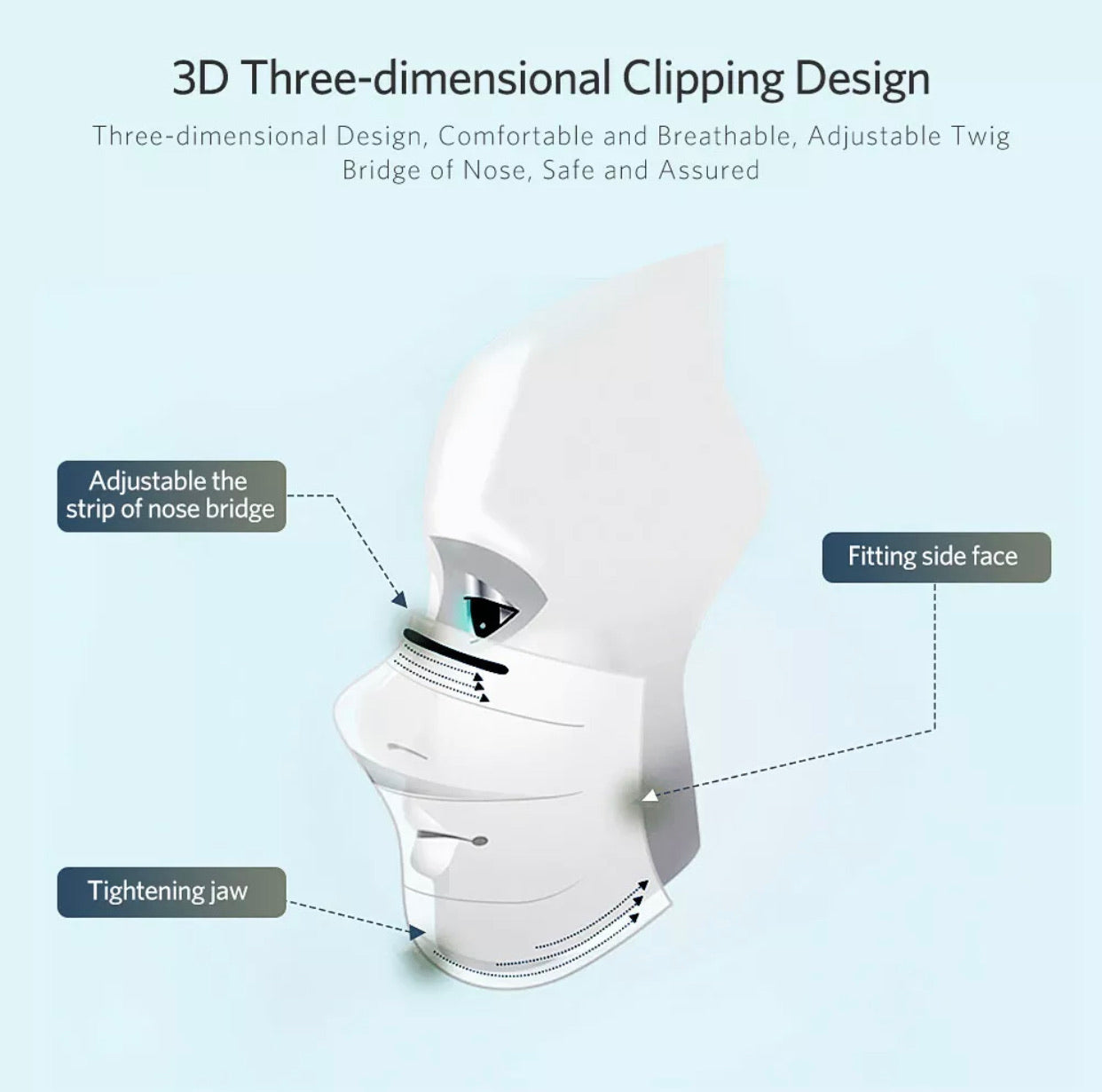 3D-Three-Dimensional-Clipping-Face-Mask-Design