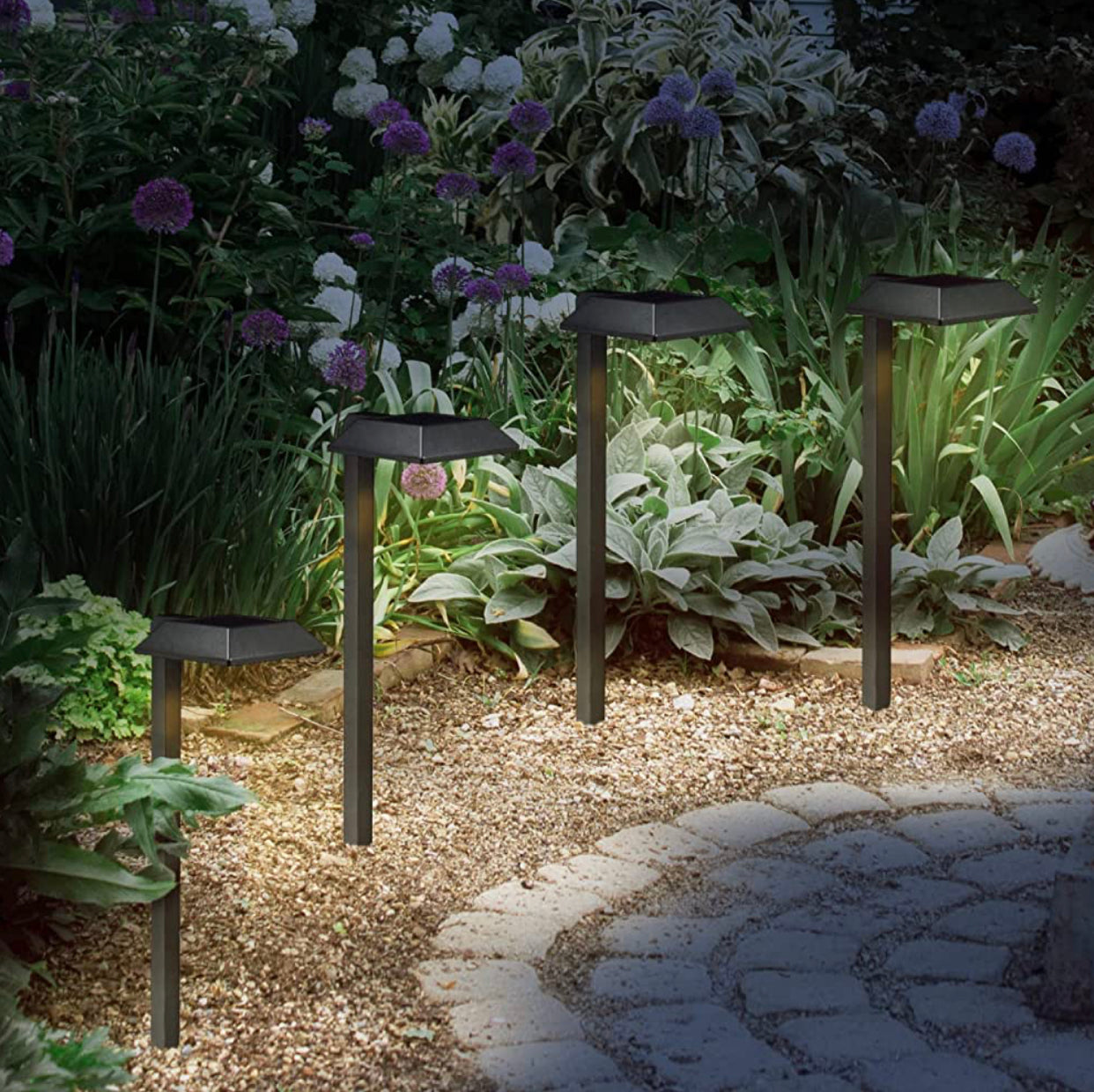 solar grow lights for plants Tommy Bahama Solar LED Pathway Lights, 30 Lumen, 6-Pack
