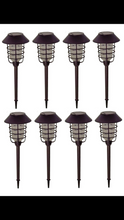 Load image into Gallery viewer, Energizer Grill Solar LED Pathway Lights - Oil-rubbed Bronze 4 Pack