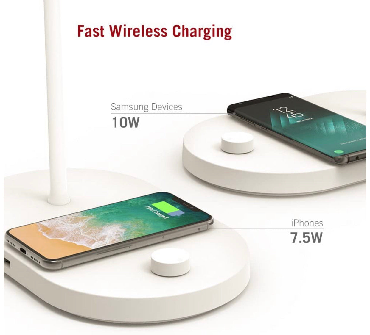 Taotronics shops wireless charging lamp