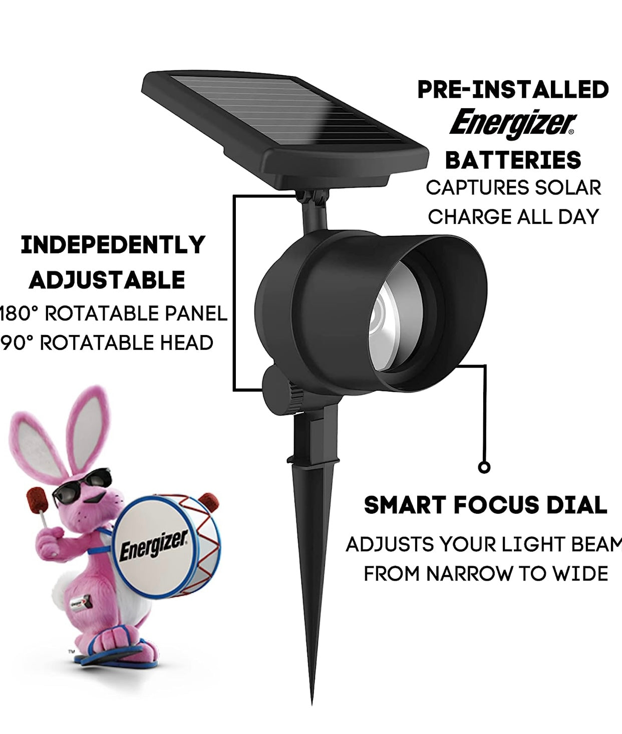 Waterproof Energy Efficient, Solar Powered LED Lighting – Outdoor Solar ...