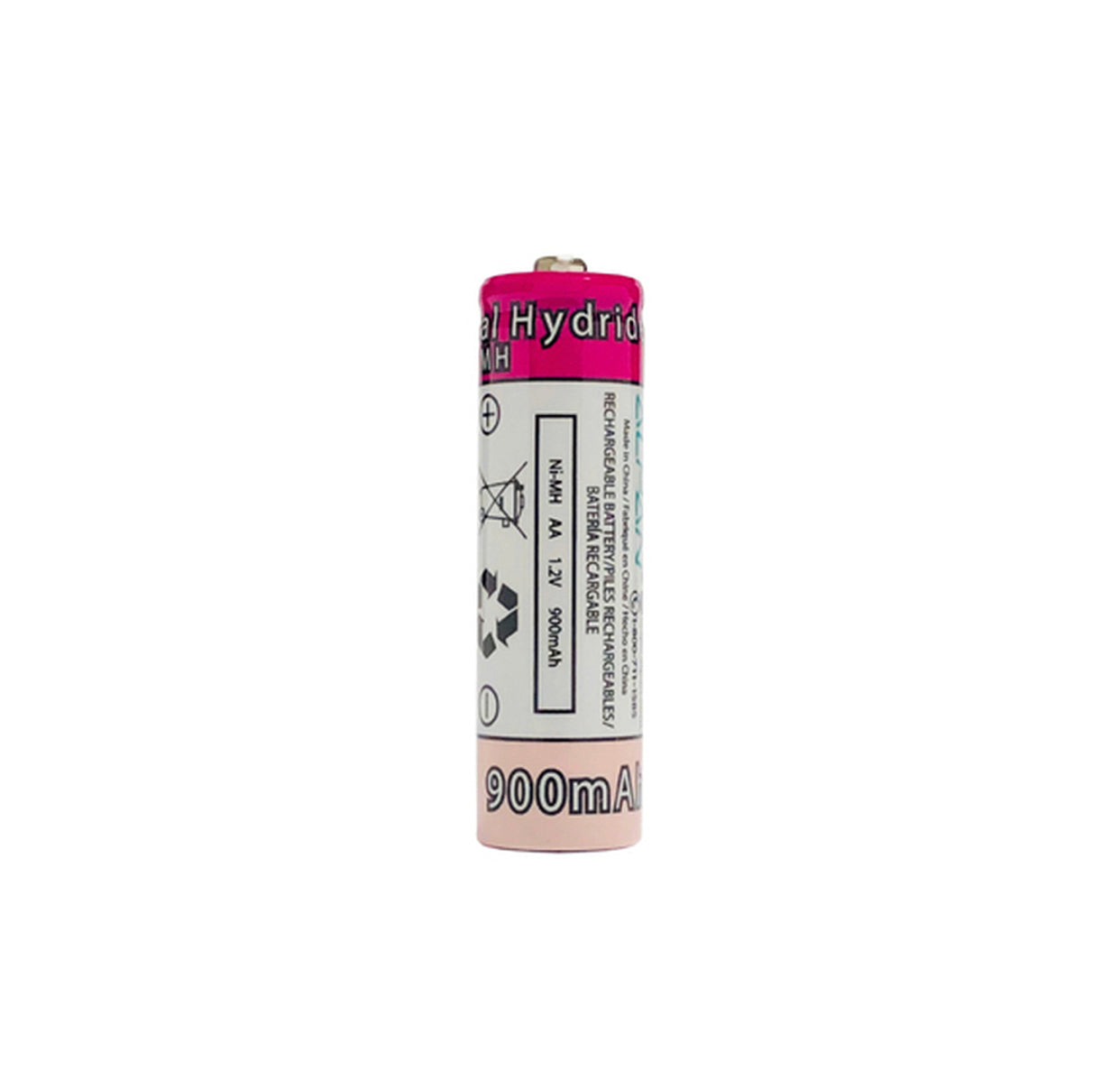 Energizer Rechargeable Batteries For Solar Lights Nickel Metal Hydride  1.2V AA 600- 900 mAh Batteries