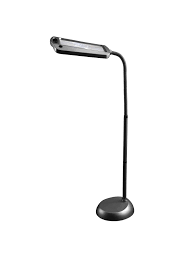 LightView Pro 8X10 - Full Page Magnifying Floor Lamp - Hands Free Magnifier with Bright LED Light for Reading - Flexible Gooseneck Holds Position