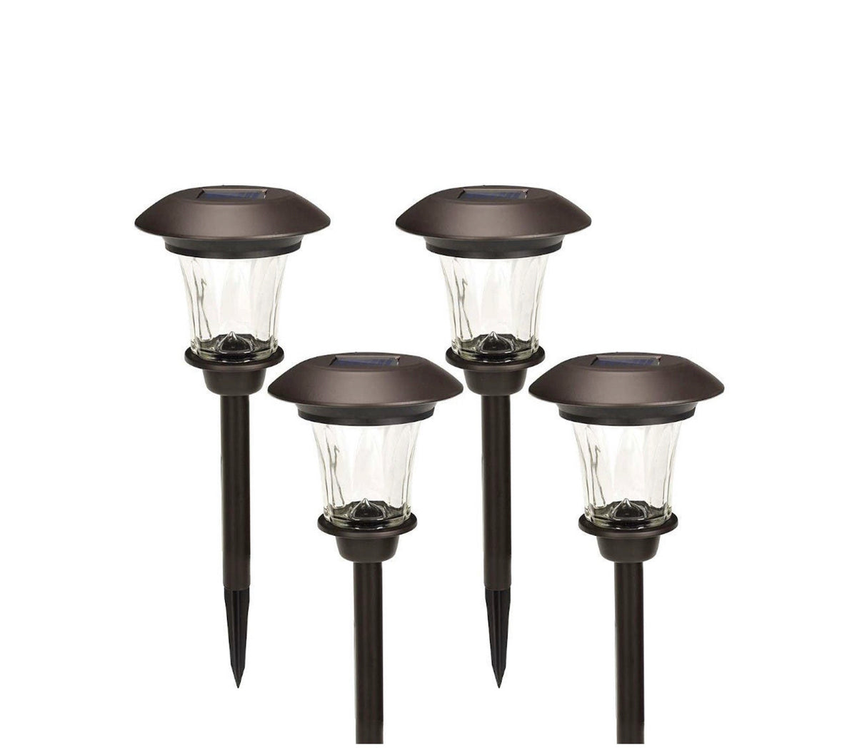 SmartYard Up To 10-Lumen Solar Pathway Lights,8 Pack – Outdoor Solar Outlet