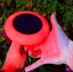 Colorize Solar Lights Color Change Waterproof Ring Lights In-Ground