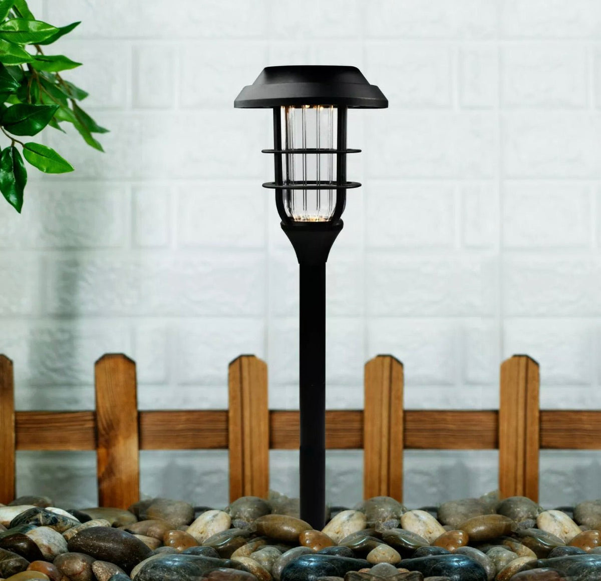 LANSGARINE Solar Pathway Lights Outdoor 8 Pack - Outdoor Solar Outlet