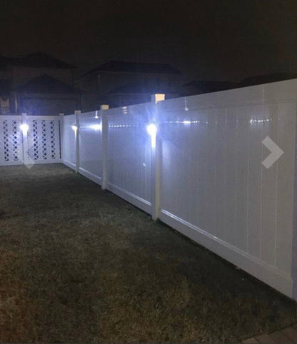 Living Accents Black Deck Solar Lights Powered LED Utility Light 4 Pack - Outdoor Solar Outlet