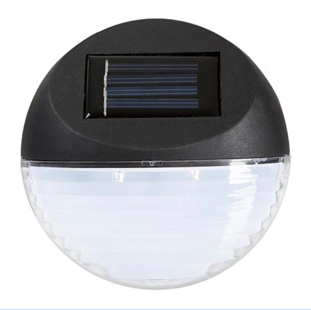 Living Accents Black Deck Solar Lights Powered LED Utility Light 4 Pack - Outdoor Solar Outlet