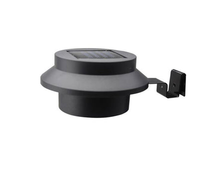Living Accents Black Solar Powered LED Post Cap Fence Light 4 Pack - Outdoor Solar Outlet