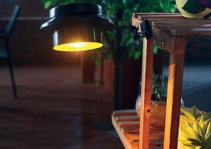 Living Accents Black Solar Powered LED Post Cap Fence Light 4 Pack - Outdoor Solar Outlet