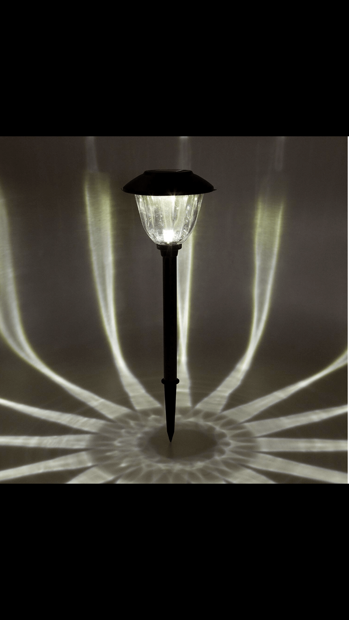 Member's Mark 8 Piece LED Solar Path Lights 14 Lumen - Stainless Steel ( Silver ) - Outdoor Solar Outlet