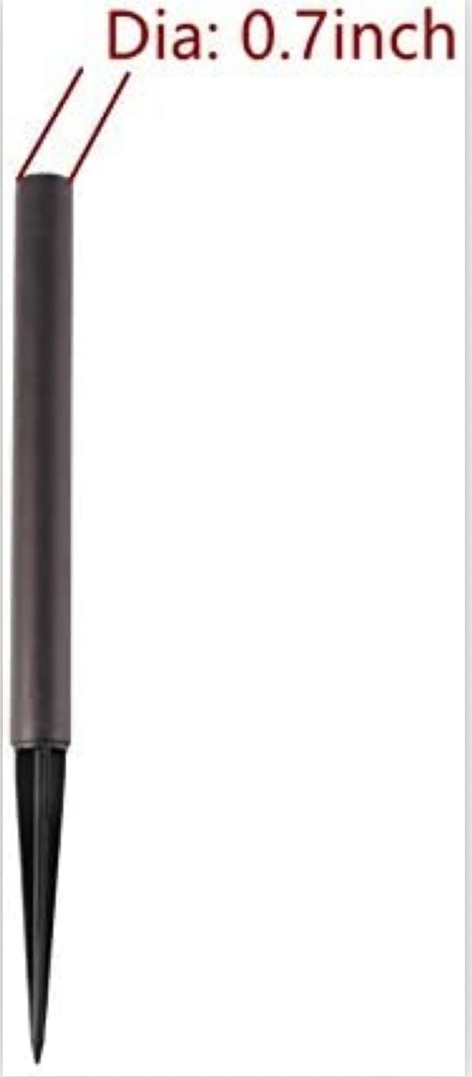 Replacement Stakes for Solar Lights Stainless Steel ( 4 Pack ) - Outdoor Solar Outlet