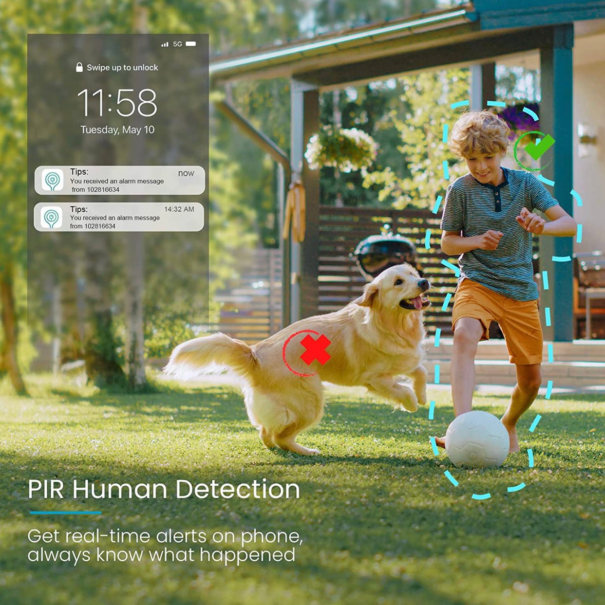Security Cameras Wireless Outdoor, 2K Solar Powered Outdoor Security Cameras with Spotlight & Siren - Outdoor Solar Outlet