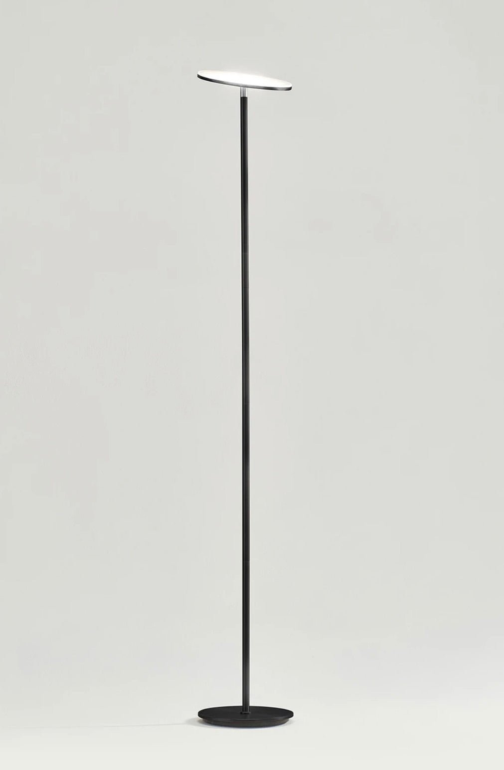 Sky Moon LED Torchiere Super Bright Floor Lamp - High Lumen Light for Living Rooms & Offices - Dimmable - Outdoor Solar Outlet