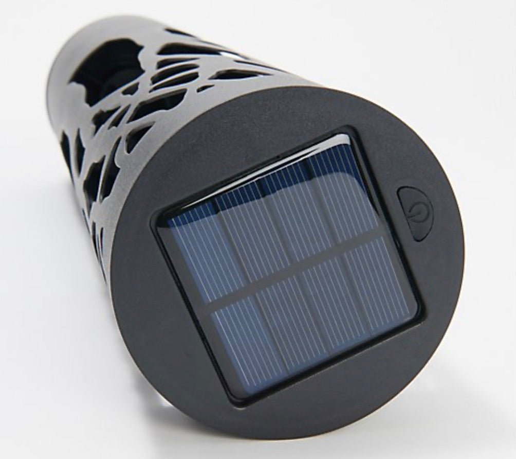 SmartYard 10-Lumen Solar Bollard Light with Tree Design LED 2-Pack - Outdoor Solar Outlet