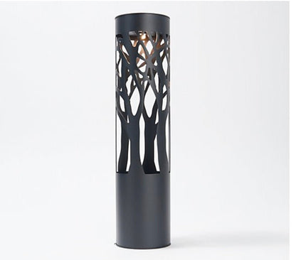 SmartYard 10-Lumen Solar Bollard Light with Tree Design LED 2-Pack - Outdoor Solar Outlet