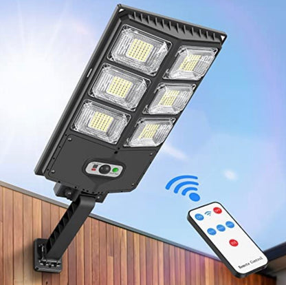 SmartYard 150W Solar Lights, 3 Modes Led Solar Wall Light Motion Sensor with Remote Control, 8000LM - Outdoor Solar Outlet
