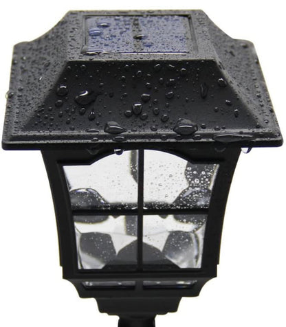 SmartYard 4 Pack Solar Wall Lantern Outdoor Wall Sconce 15 Lumens Solar Outdoor Christmas Led Light Fixture with Wall Mount Kit - Outdoor Solar Outlet