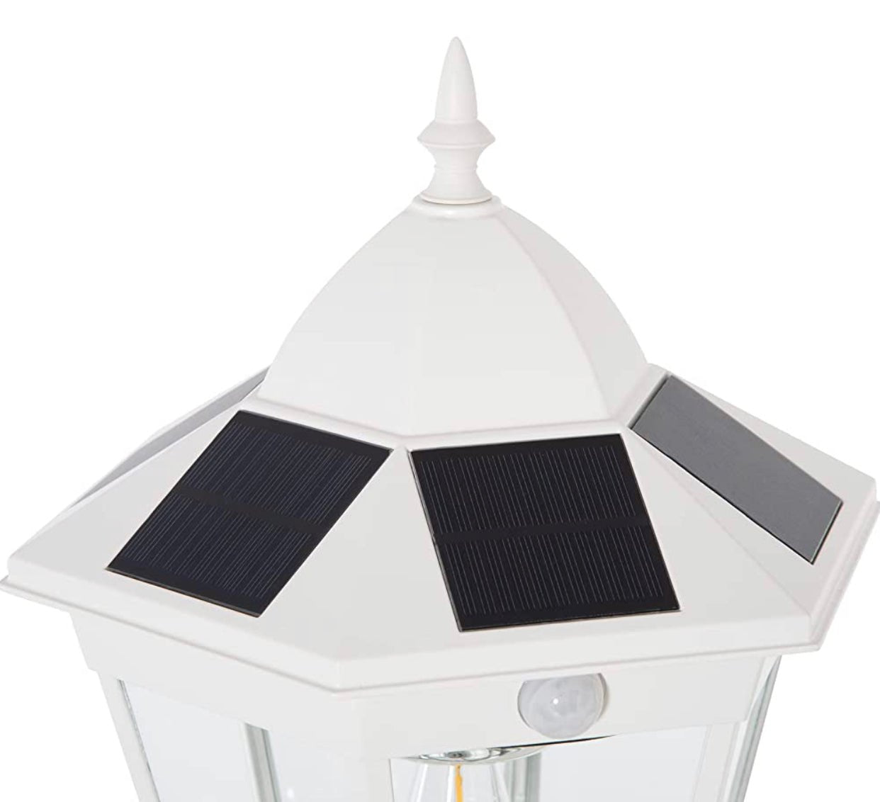 SmartYard 77" Solar Lamp Post Light, Waterproof Aluminum And Glass Outdoor Vintage Post Lamp - Outdoor Solar Outlet