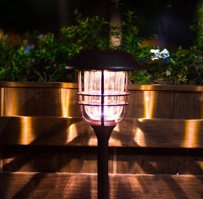 SmartYard Grill Solar LED Pathway Lights - Oil-rubbed Bronze 8 Pack-10 Lumen - Outdoor Solar Outlet