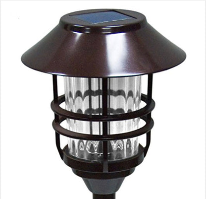 SmartYard Grill Solar LED Pathway Lights - Oil-rubbed Bronze 8 Pack-10 Lumen - Outdoor Solar Outlet