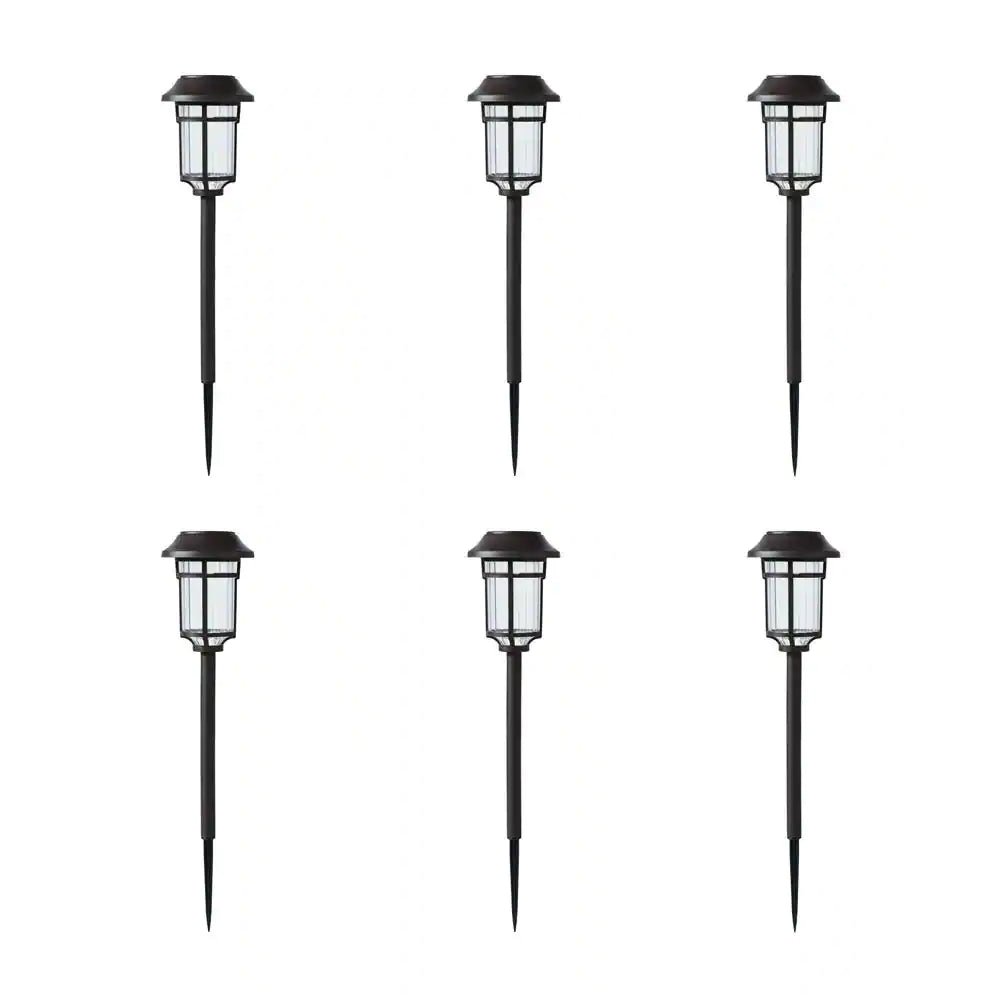 SmartYard High End Solar Bronze LED Path Light 10 Lumens (6-Pack) - Outdoor Solar Outlet