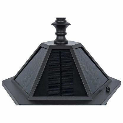 SmartYard Outdoor Solar LED Lamp Post 300 Lumen 90 Inch Tall - Outdoor Solar Outlet